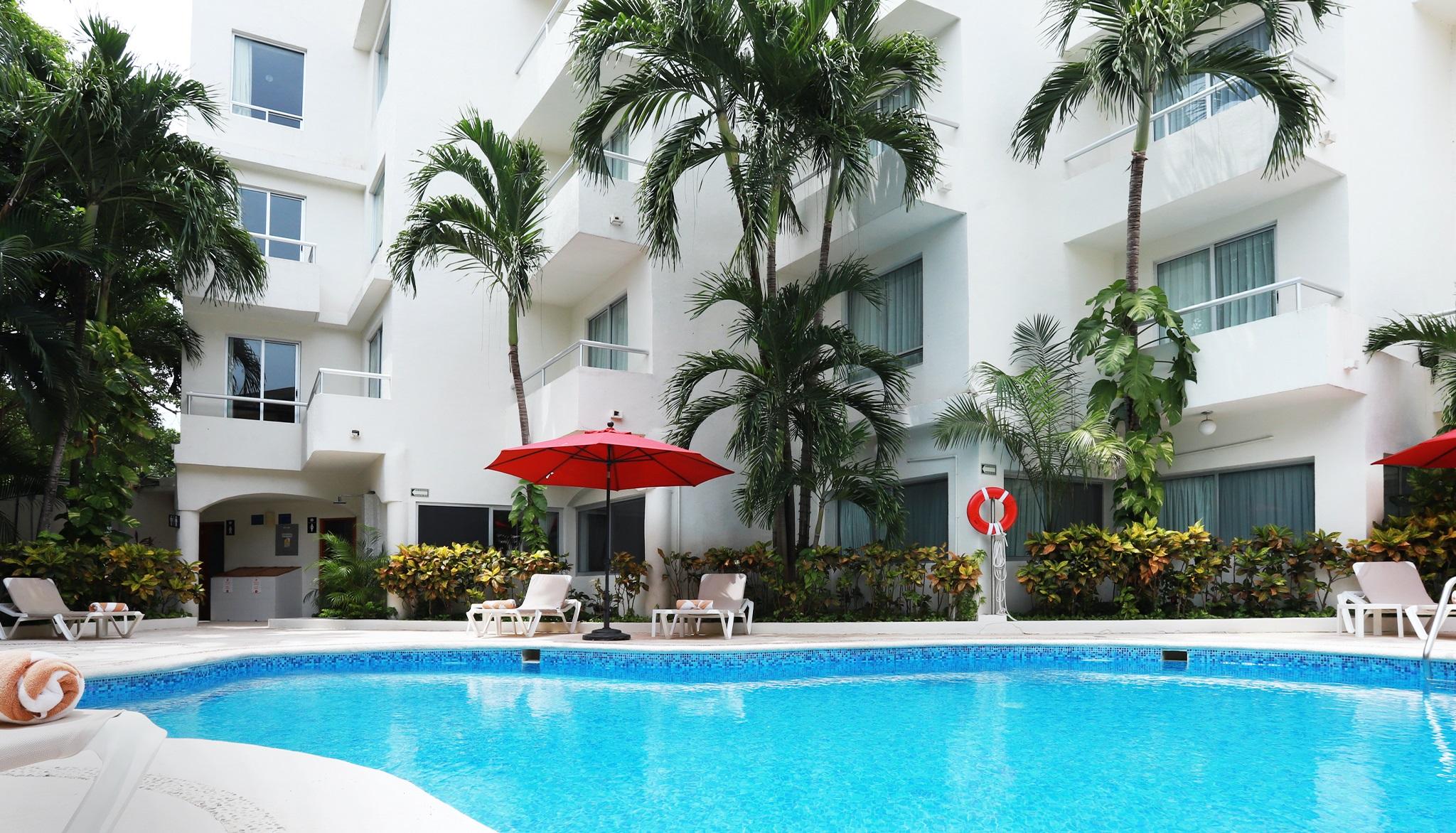 Adhara Express Hotel Cancún Eksteriør billede